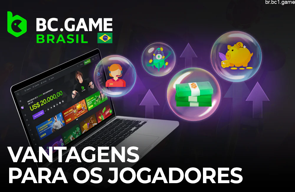 Benefícios do BC.Game para os jogadores brasileiros