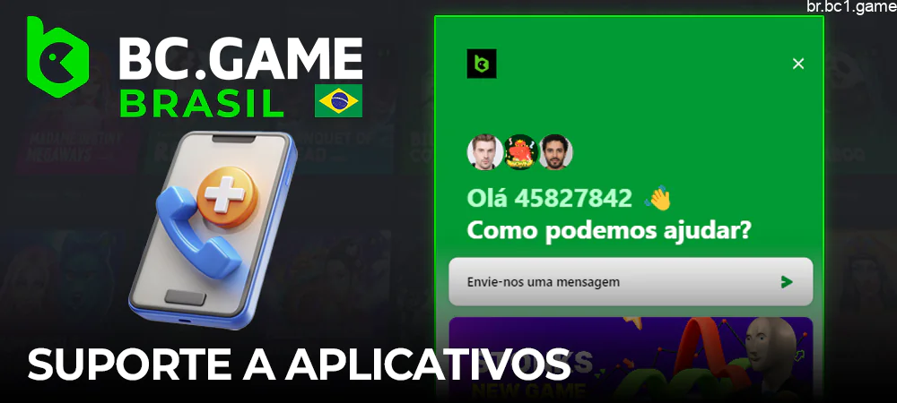 BC.Game Support - Como entrar em contato com o suporte do aplicativo móvel