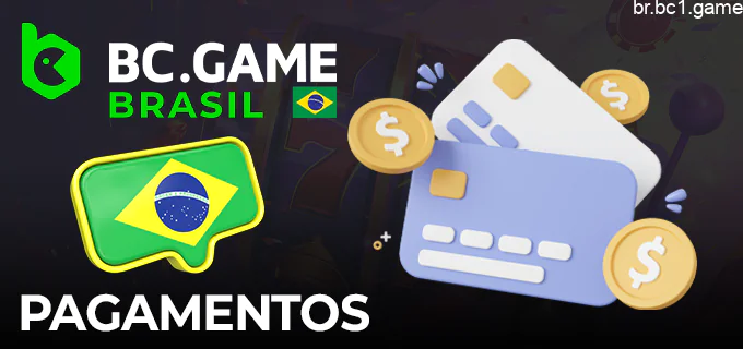 Métodos de pagamento no site do BC.Game Cassino